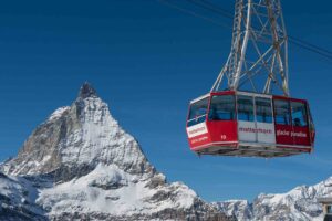 Matterhorn Glacier paradise cable car