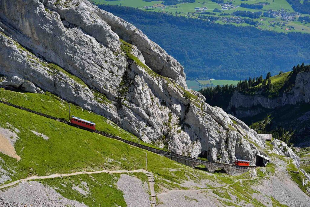 Pilatus Cogwheel train
